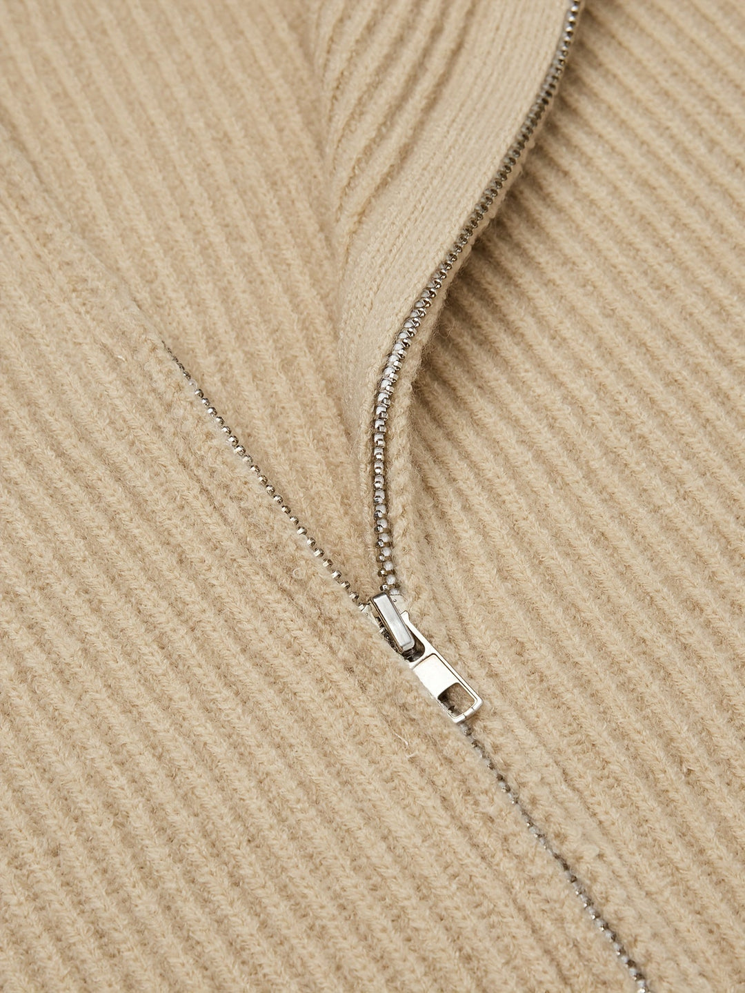 Eddy - Pull homme cardigan en tricot avec fermeture éclair
