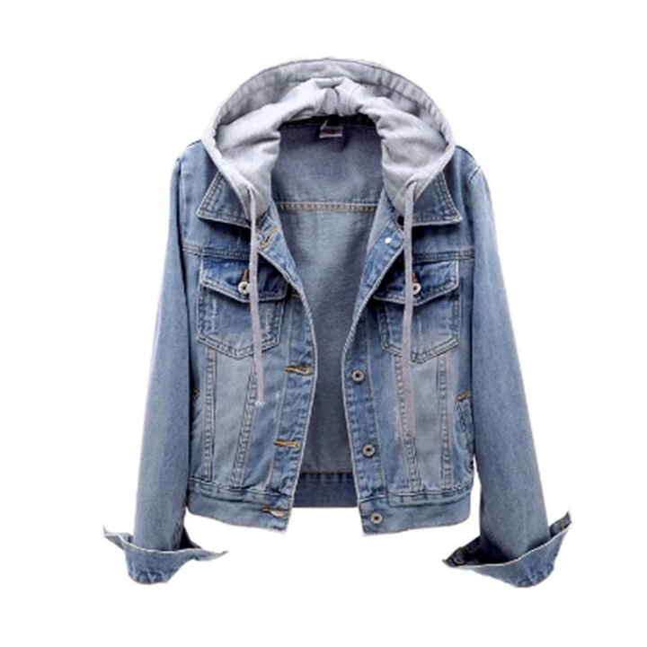 Annemarie - Veste en jean avec capuche