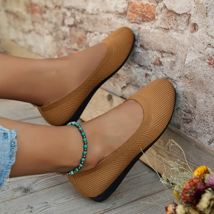 Chaussures plates respirantes