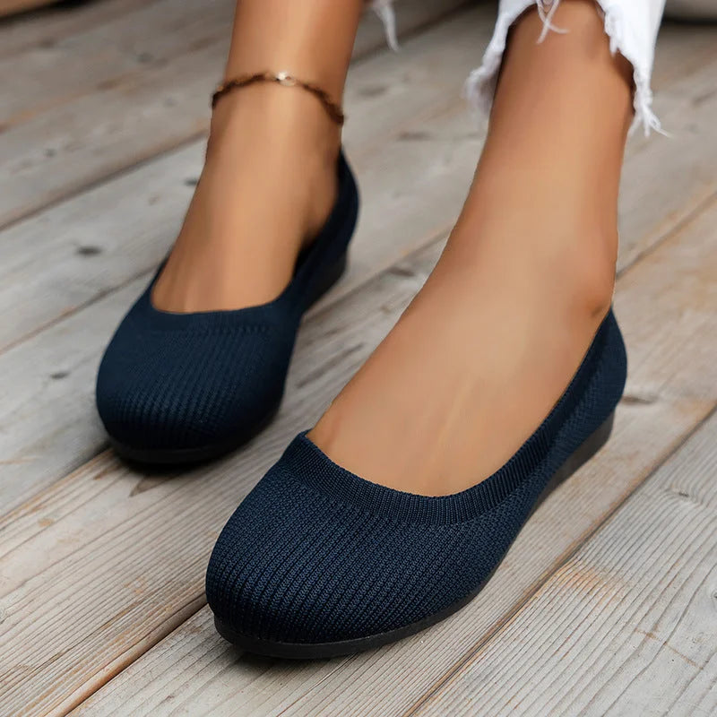 Chaussures plates respirantes