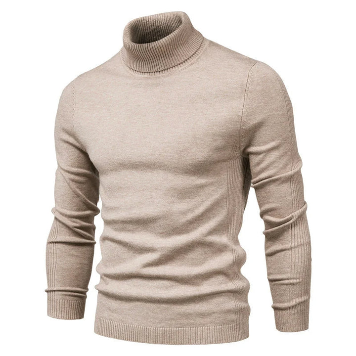 Sanford - Fashionable sweater with small turtleneck