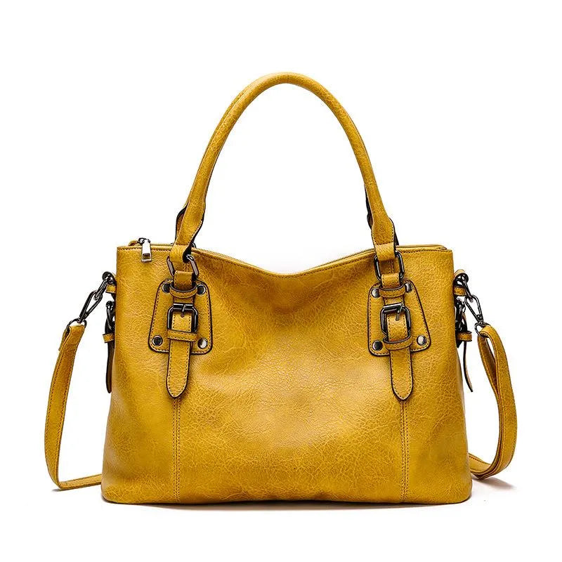 Aeliana | Damen Elegante Leder Umhängetasche