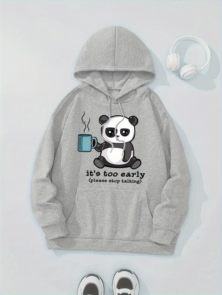 Casual fleece hoodie with hood for women | Perfect for leisure