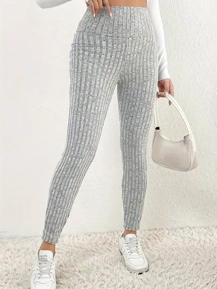Lux – Leggings tricotées avec doublure en polaire