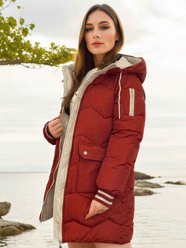 Ada - Warm winter puffer jacket for women