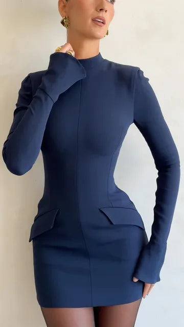 Elegante vestito corto chic da donna