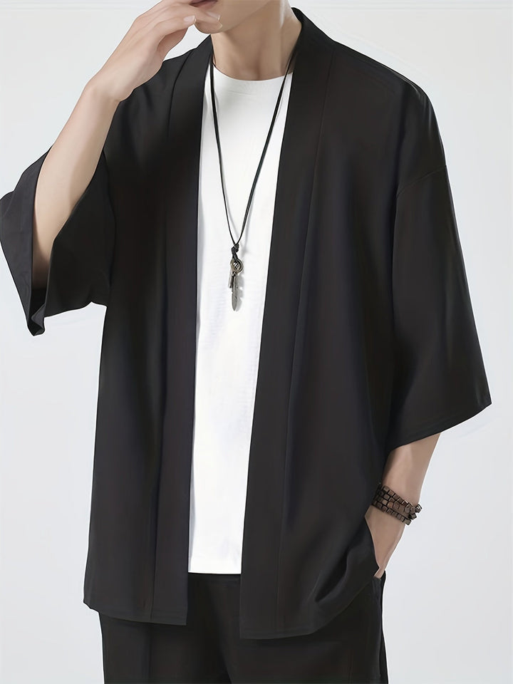 Kimono de style japonais pour hommes