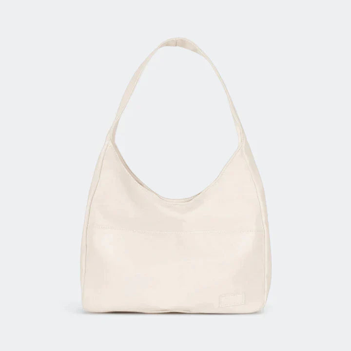 Sac bandoulière minimaliste en cuir vegan – Sac hobo tendance pour femmes