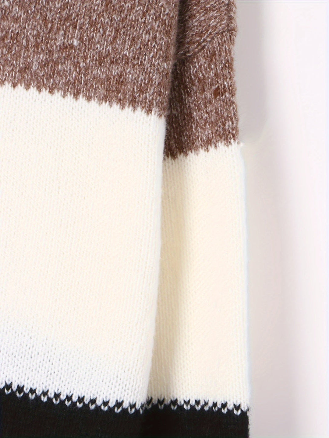 Cathryn - Pull décontracté à fermeture éclair pour femme