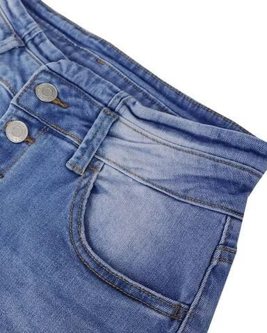 Josette - Pantalons évasés pour femmes - Décontracté - Denim - Usage quotidien occasionnel
