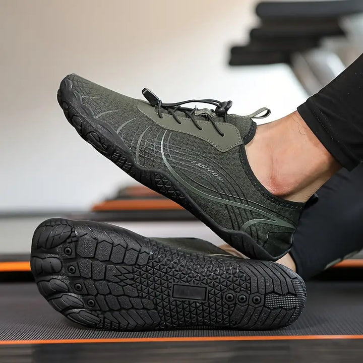 Jimmy - Buty na boso z regulowaną klamrą, oddychające, szybko schnące, antypoślizgowe buty dla mężczyzn