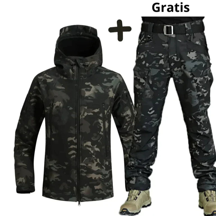 Athen - Windbreaker Jacke Softshell Hose Sett