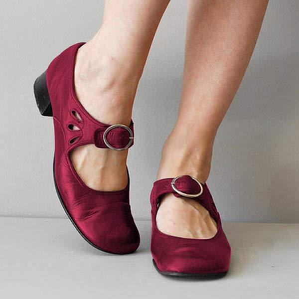 Chaussures vintage orthopédiques à bout rond - opal