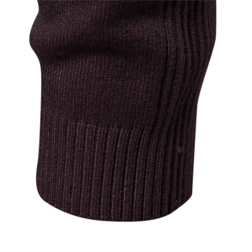 Sanford - Fashionable sweater with small turtleneck