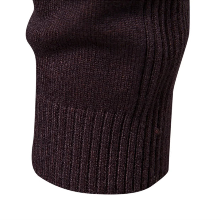 Sanford - Fashionable sweater with small turtleneck