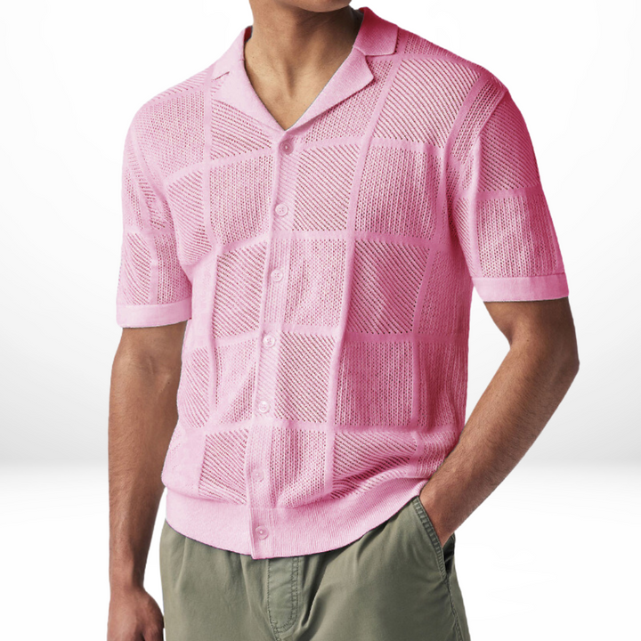 Tasi - chemise en maille décontractée respirante pour hommes