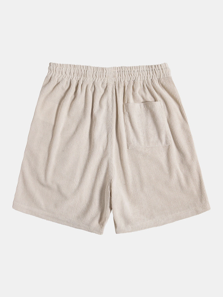 Set estivo camicia a maniche corte e pantaloncini per uomo