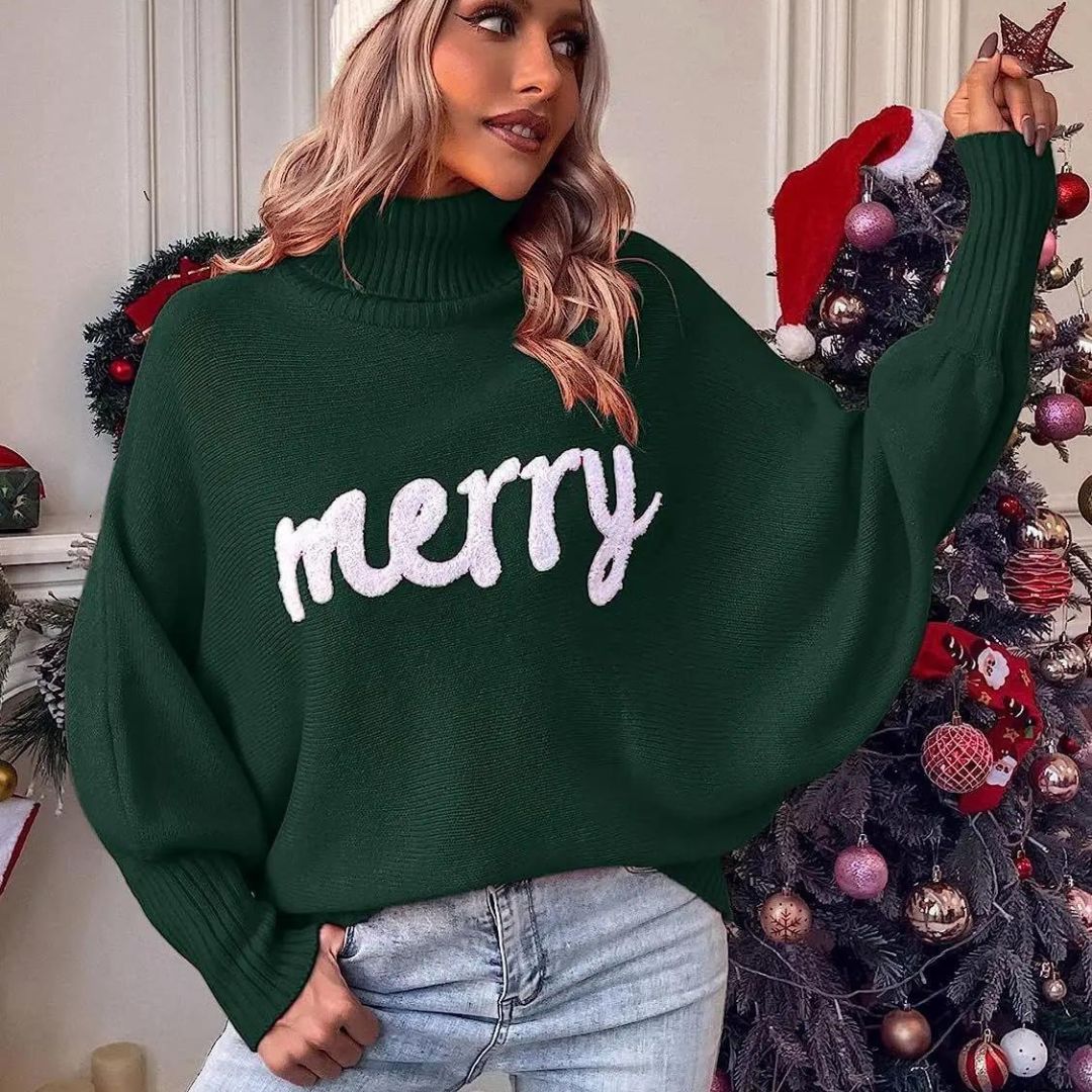 Haydee - Warmer festlicher Rollkragenpullover für Damen