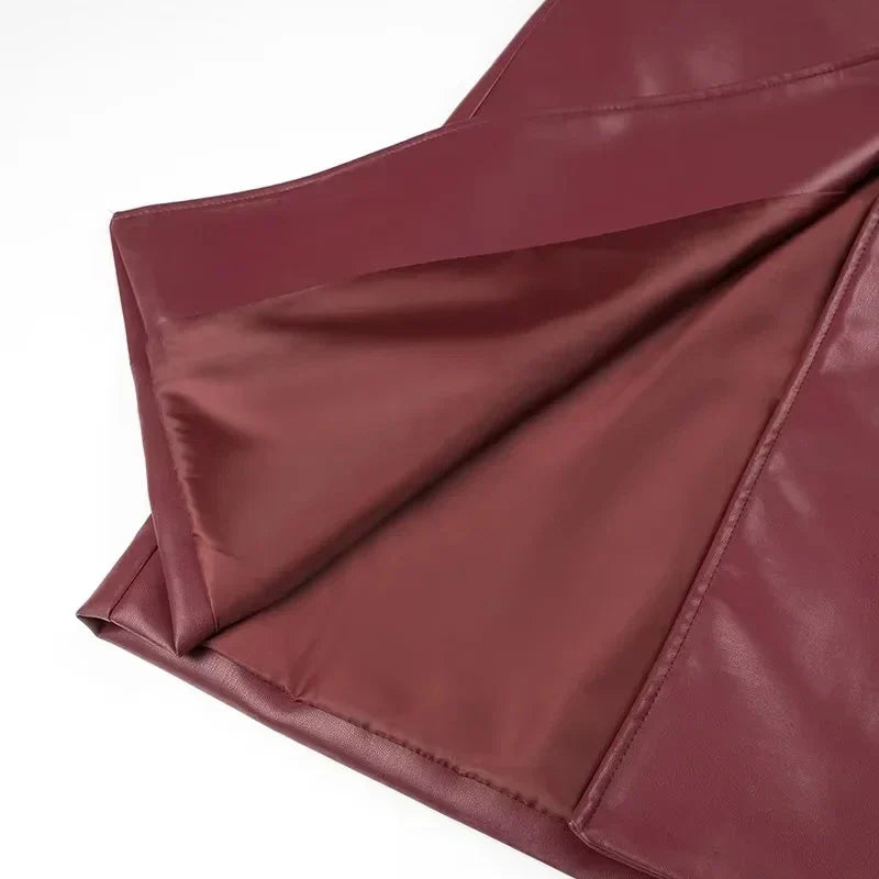 Harleigh - lange Retro-Jacke mit Gürtel
