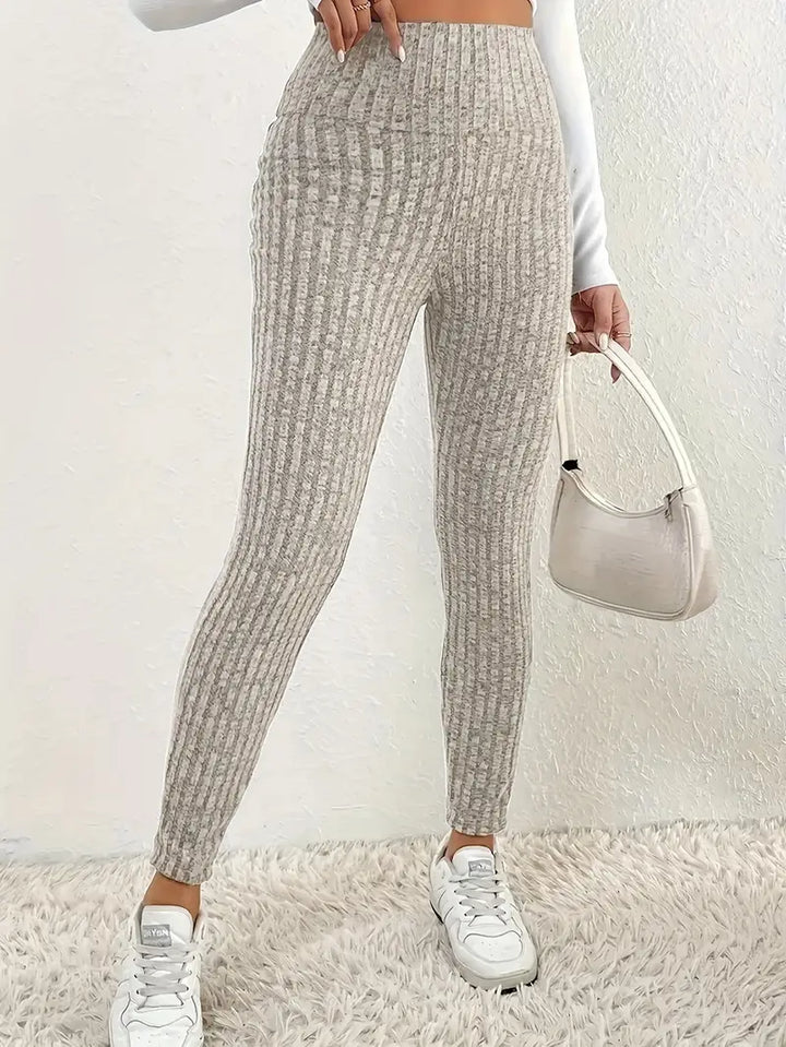 Lux – Leggings tricotées avec doublure en polaire