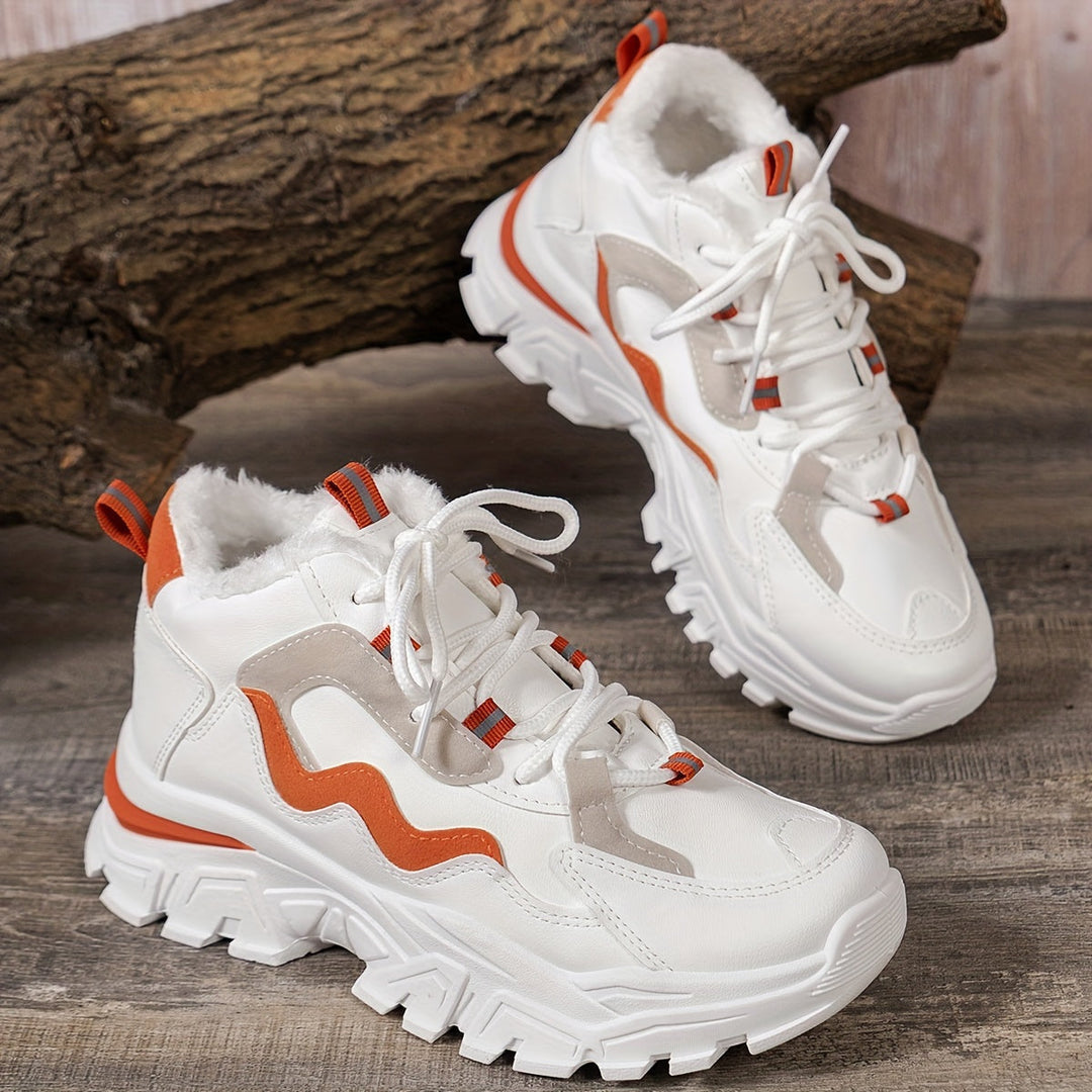 Stilvolle Leichte Strick-Cut-Out Sneaker für Damen | Perfekt für Casual Days