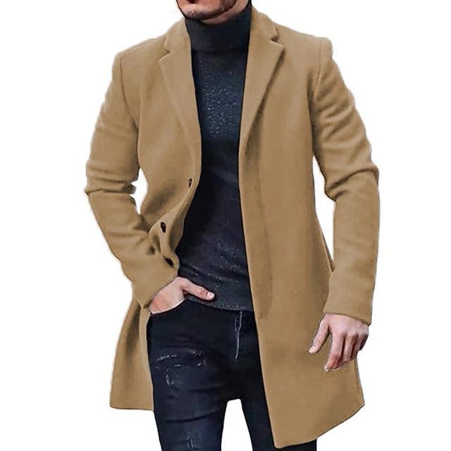 Eli - manteau en laine avec boutons