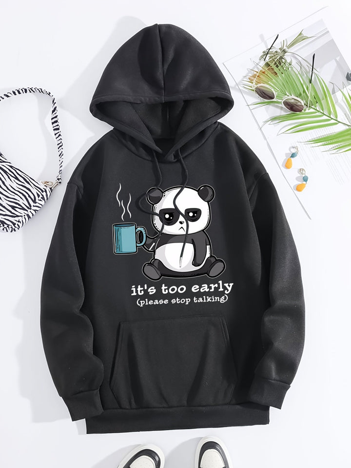 Casual fleece hoodie with hood for women | Perfect for leisure