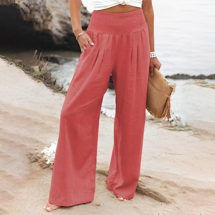 Coll - pantalon à jambes larges
