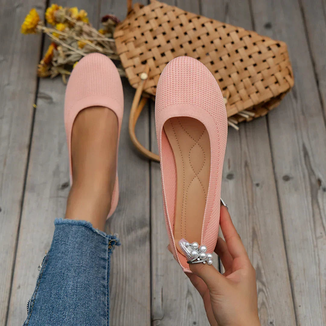 Chaussures plates respirantes