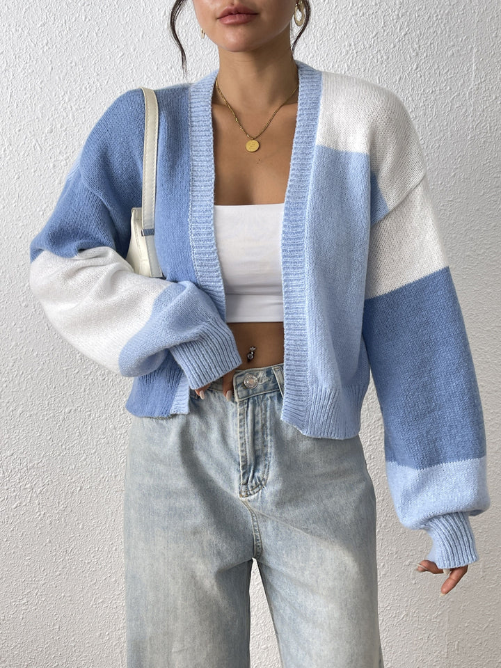 Eleganter stilvoller Cashmere-Strickwaren-Cardigan für Damen | Für den Alltag