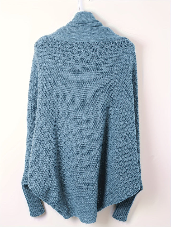 Lässiger warmer Ärmel Woll Strickcardigan für Damen | Perfekt für den Alltag