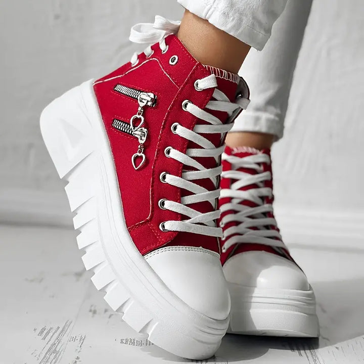 Recorded | Casual Chic Denim Sneakers