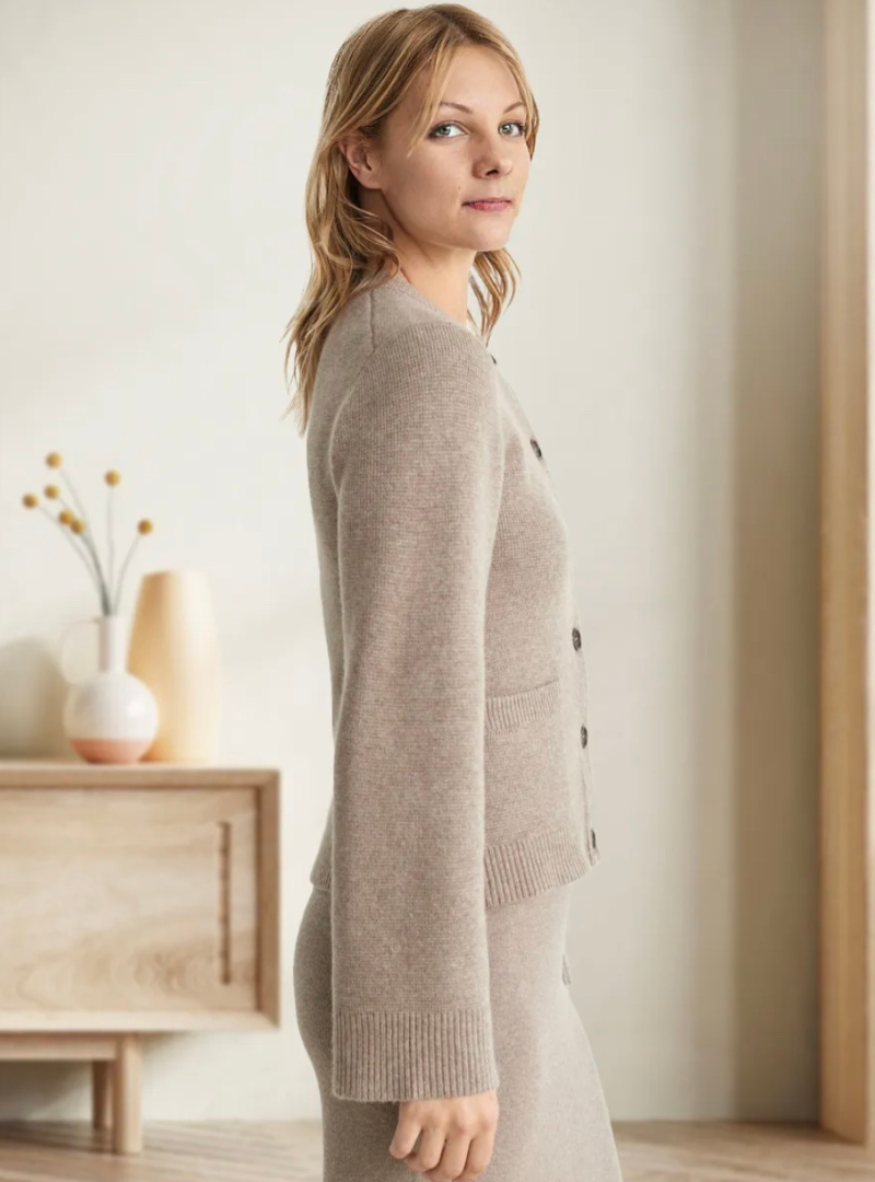 Quintessa - Cardigan - Élégant - Matériau luxueux - Adapté au quotidien pour femmes