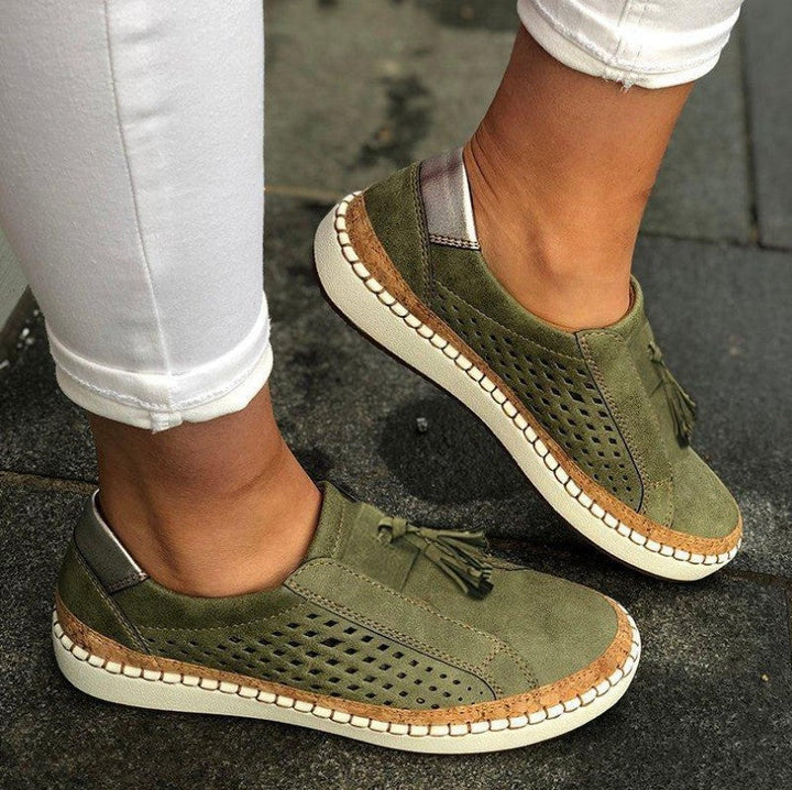 Laura I Slip-ons respirants avec soutien orthopédique