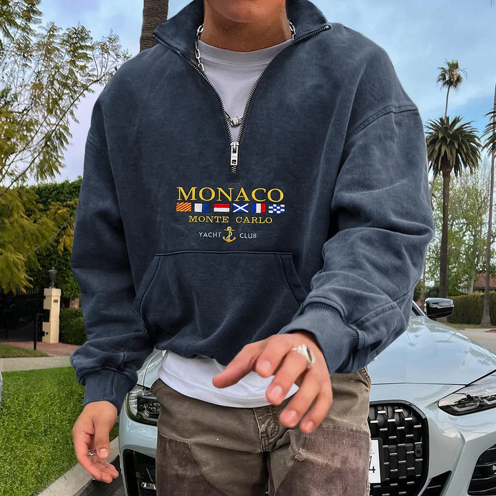 Felpa con cappuccio da uomo