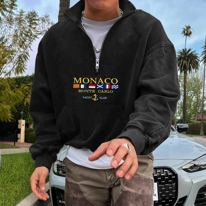 Felpa con cappuccio da uomo