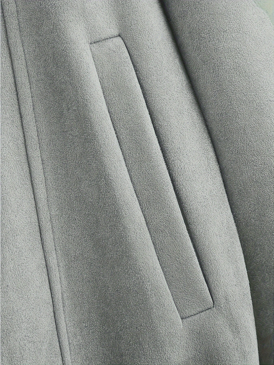 Stilvolle Einfarbige Warme Fleece Bedruckte Winterjacke Für Herren | Ideal für Winter