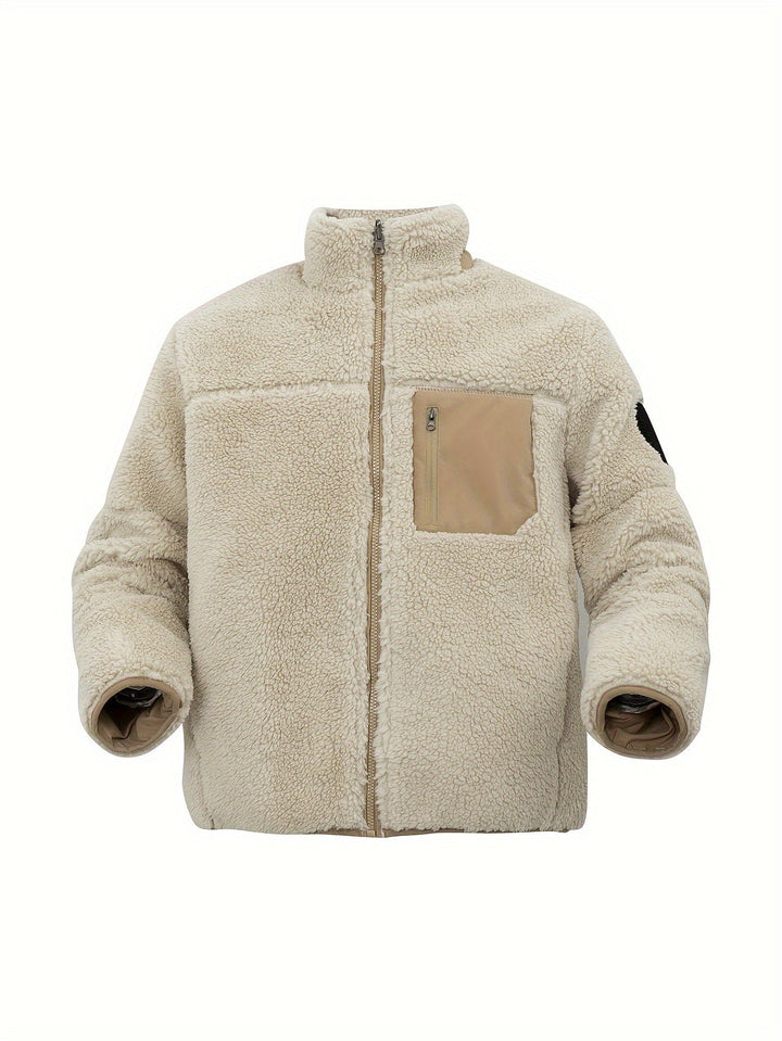 Verna - Giacca Teddy invernale ad alta chiusura