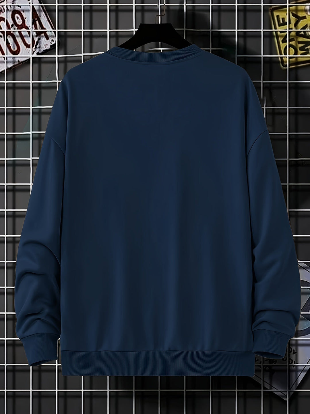 Lässiger warmer Baumwolle Fleece Sweatshirt für Männer | Perfekt für den Alltag