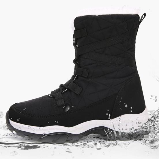 Lucy - Winter-Schneestiefel aus Samt