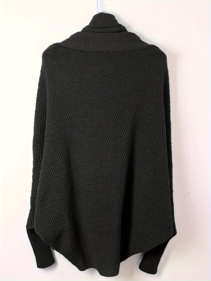 Lässiger warmer Ärmel Woll Strickcardigan für Damen | Perfekt für den Alltag