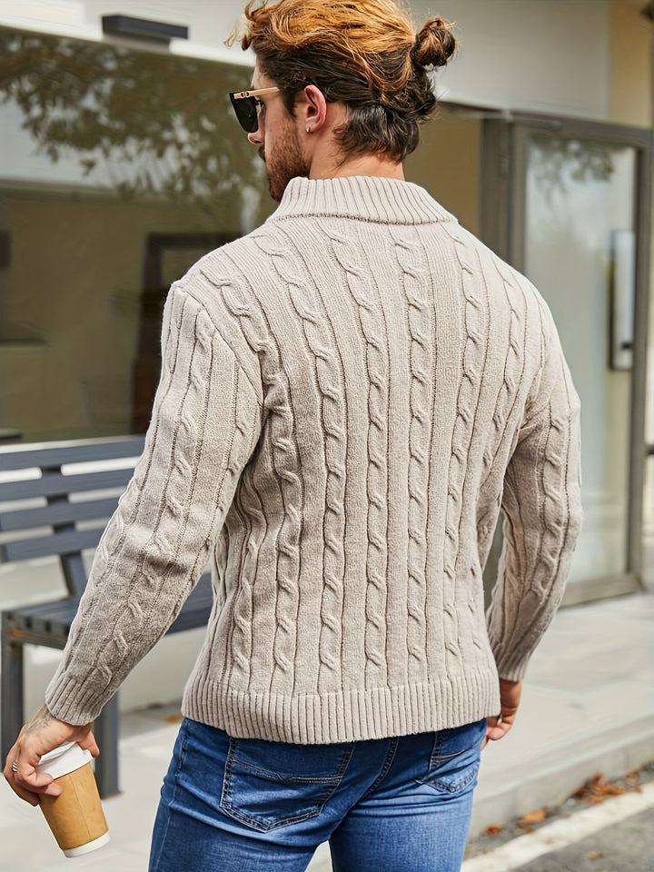 Federico - Cardigan décontracté pour homme avec boutons