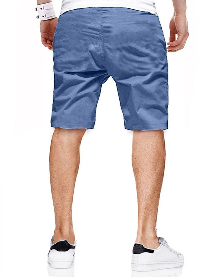 Herren Shorts mit Kordelzug – Bequeme Sommer-Shorts aus Baumwollmix für Freizeit, Sport & Streetwear Style
