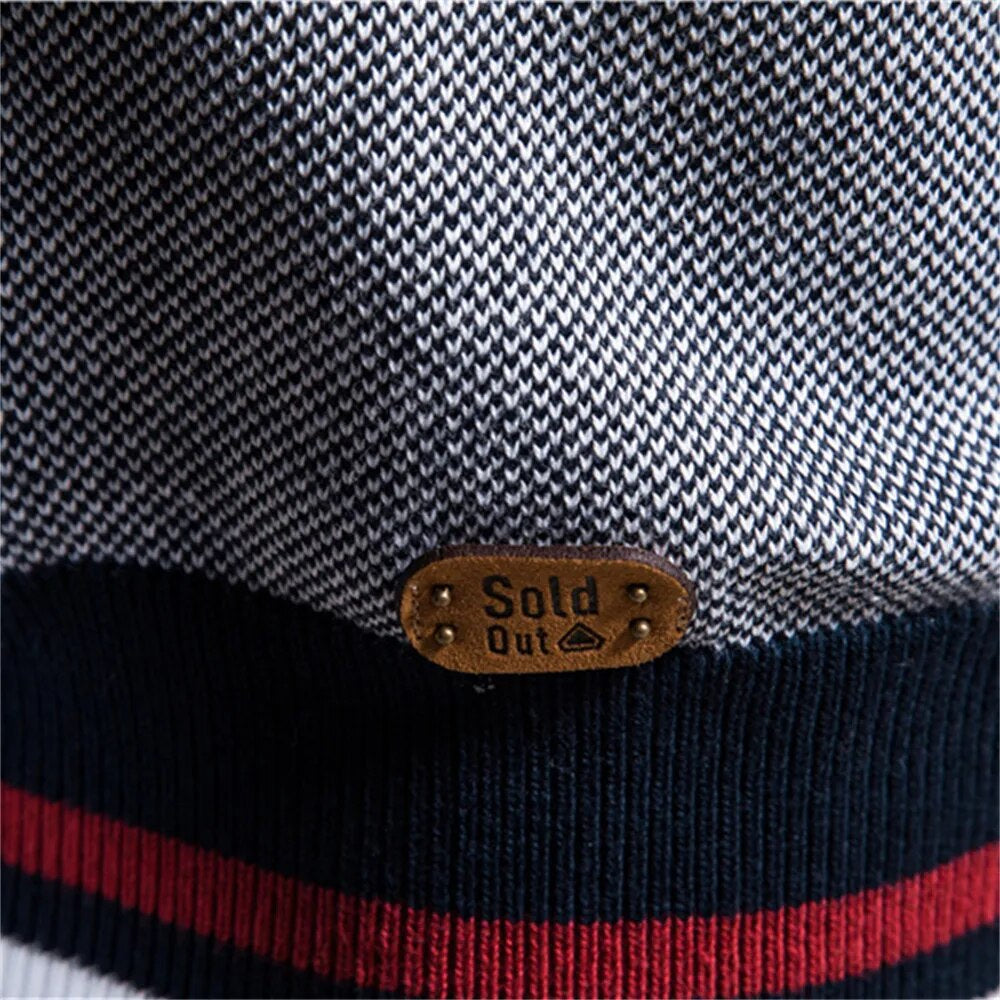 Waylon - Warme und lässige College-Strickjacke