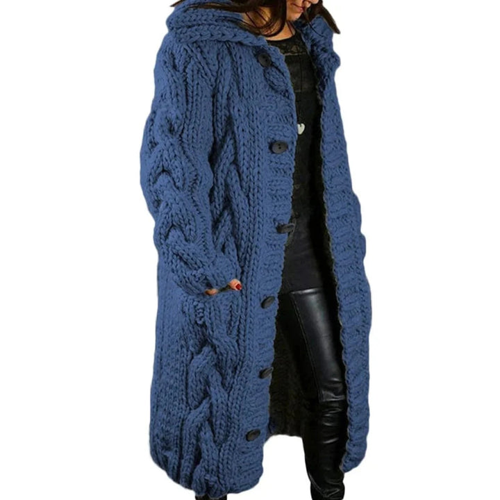 Cardigan oversize in maglia per donna | Perfetto per l'inverno