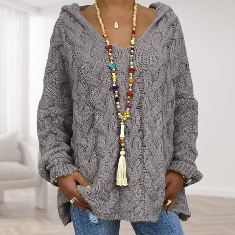Honora - Pull-over - Décontracté - Design polyvalent - Idéal pour l'hiver pour femmes