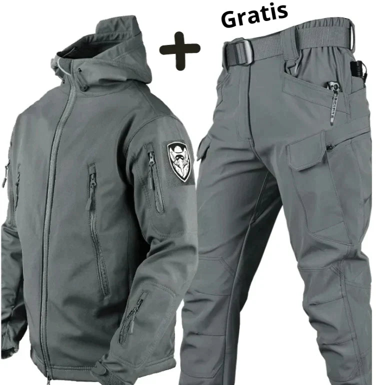 Athen - Windbreaker Jacke Softshell Hose Sett