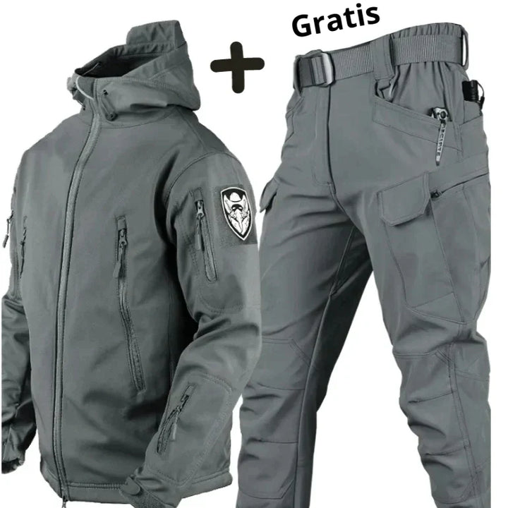Athen - Windbreaker Jacke Softshell Hose Sett