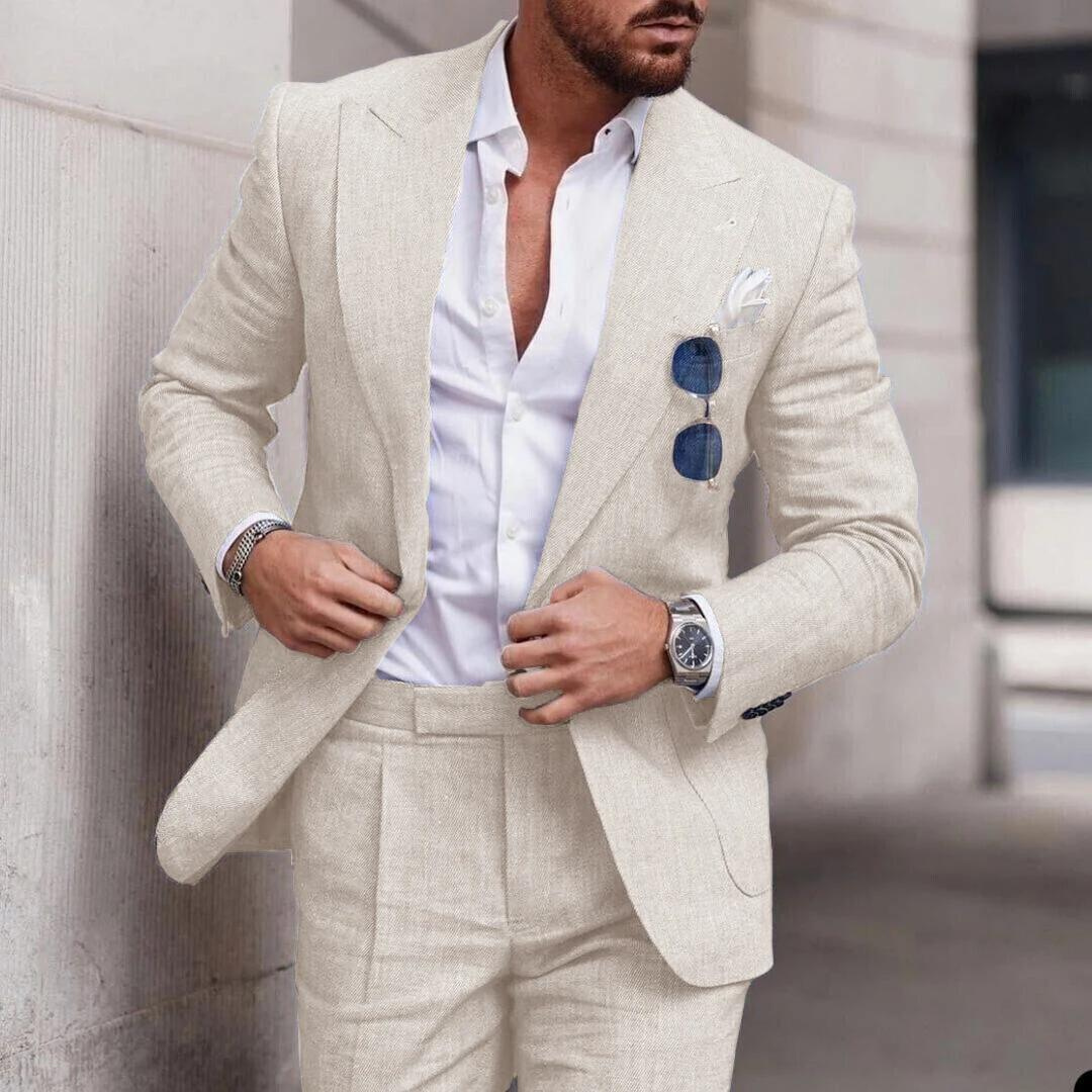 Albin | Costumes en lin pour hommes