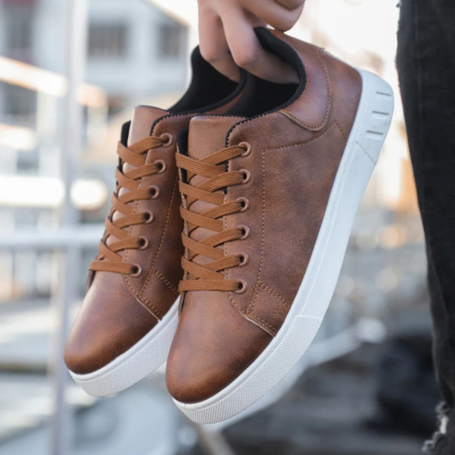 Baskets minimalistes pour hommes style street – Chaussures de loisirs confortables avec semelle antidérapante